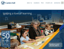 Tablet Screenshot of cardenhall.com